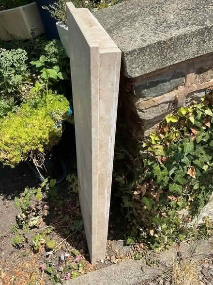 Photo of free Polished stone hearth for fireplace (Clunton SY7) #2