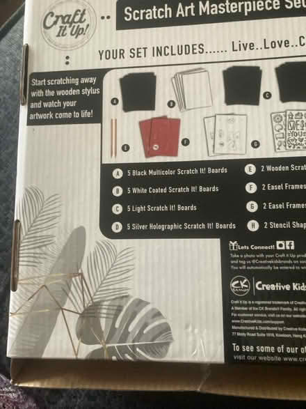 Photo of free Scratch Art set (White Oak) #2
