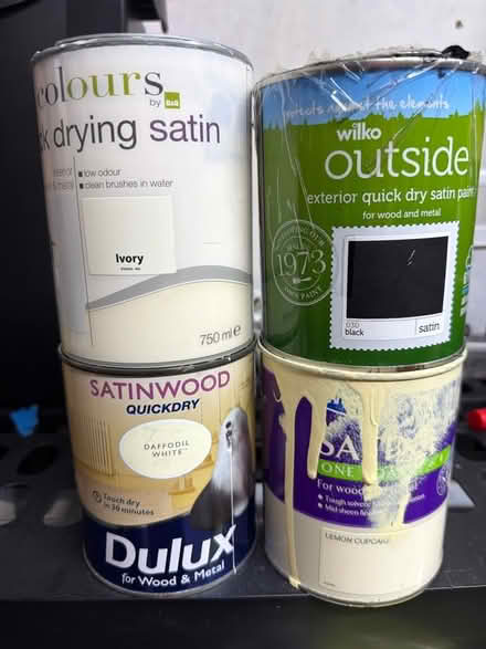 Photo of free Tins of paint most nearly full (Welling DA16) #1