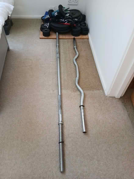 Photo of free Assorted weights and bars (Danehill RH17) #2