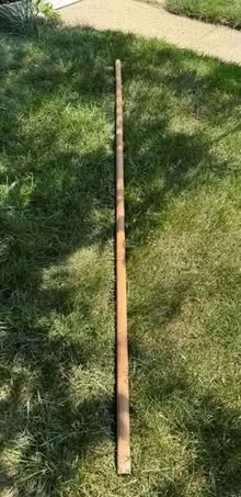 Photo of free Wooden Closet Rod/Pole - 7.5ft (Fair Haven) #1