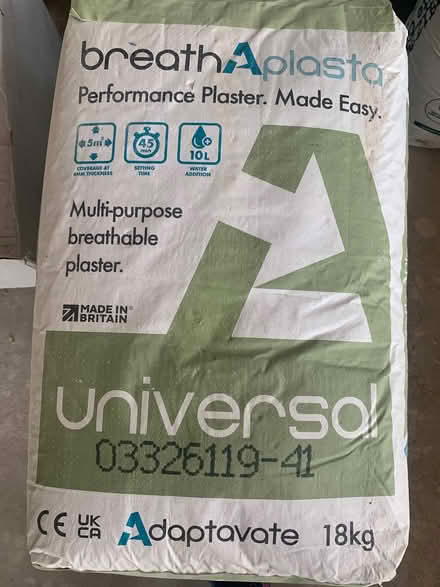 Photo of free Unused adaptavate universal plaster (Ambleside LA22) #1