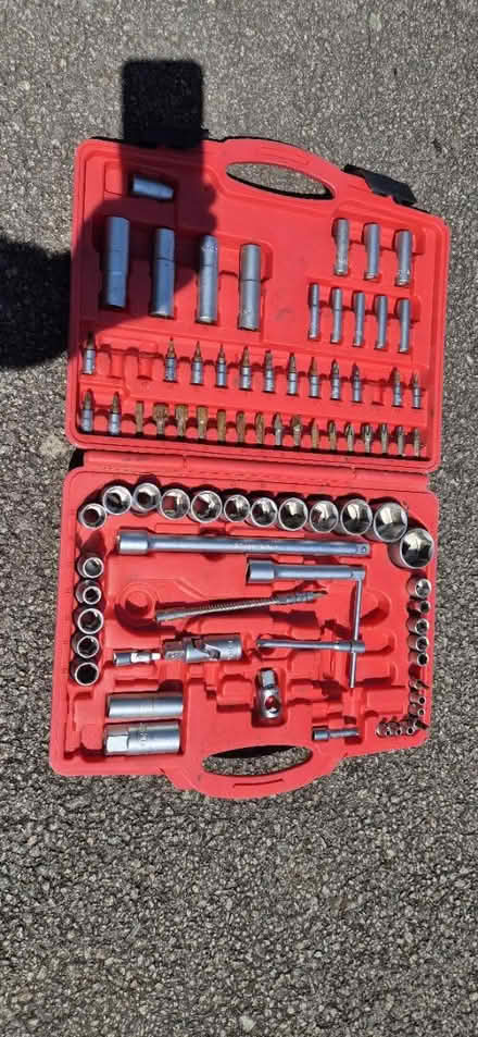 Photo of free Ratchet set. Bits missing (Narborough LE19) #1