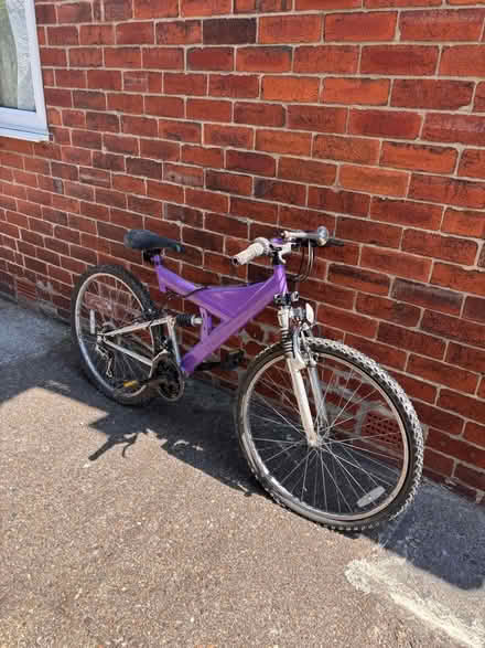 Photo of free Old purple bike (Stocksbridge S36) #1