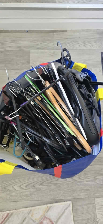 Photo of free clothes hangers in bag (Frenchgate Road BN229ES) #1