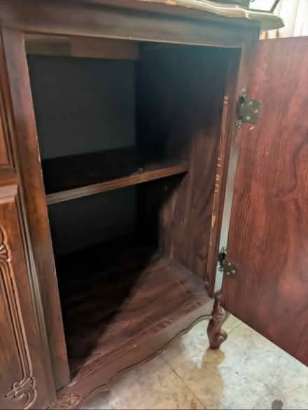 Photo of free Wooden China Cabinet - GOOD (West Orange, NJ) #1