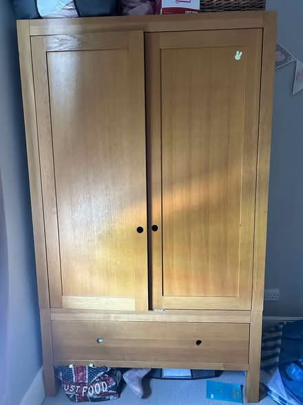 Photo of free Tall wooden wardrobe (Wimbledon park SW19) #1
