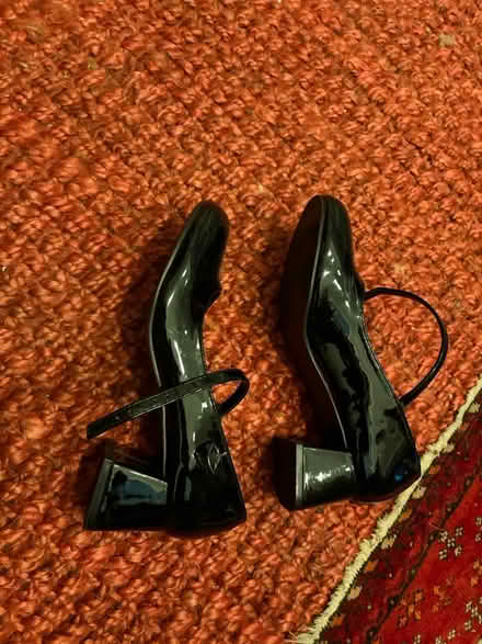 Photo of free Strap patent leather shoes size 7 (Brightwood Park/Petworth DC) #2