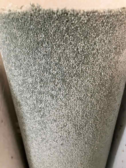 Photo of free Two Offcuts Pale Sage Green Carpet (Stock CM4) #2
