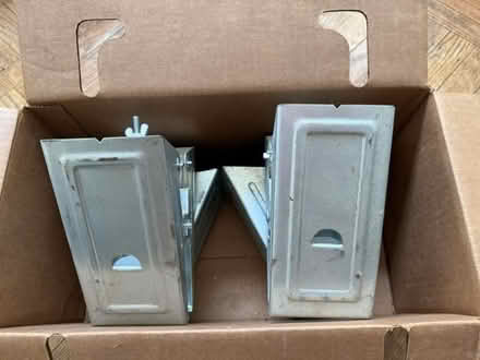 Photo of free Sawhorse Brackets- 2 std. & 4 large (Fair Haven) #4