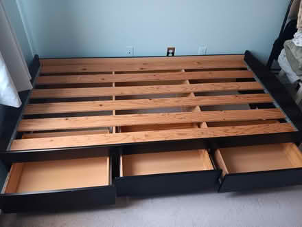 Photo of free Twin Platform Storage Bed (Guelph - Imperial and Willow) #2