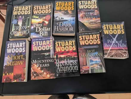 Photo of free Stuart Woods Books (Merivale Garden) #1