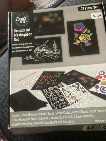Photo of free Scratch Art set (White Oak) #1