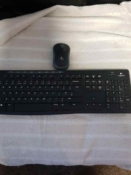 Photo of free Logitech keyboard and mouse (Northallerton DL7 8TU) #1