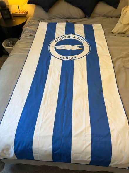Photo of free Brighton and Hove Albion towel (TN39 Bexhill) #2