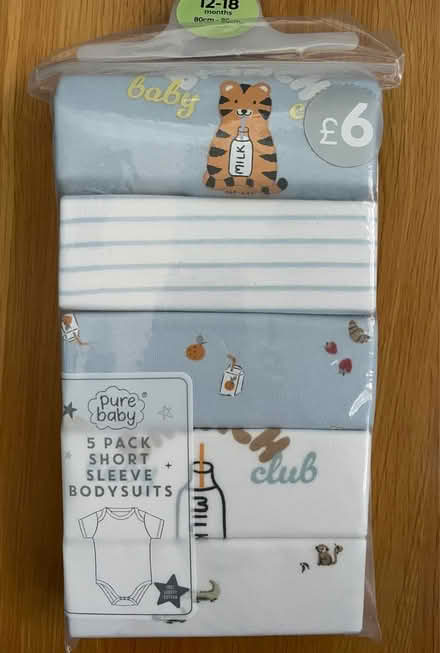 Photo of free Baby Bodysuits 12-18months (Titchfield Common PO14) #1