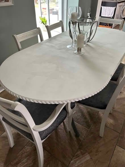 Photo of free Oval dinning table and 6 chairs (NE30 3QE) #2