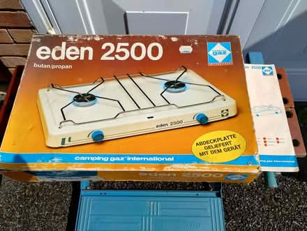 Photo of free Camping Gaz hob + two gas cylinders (Didcot OX11) #1