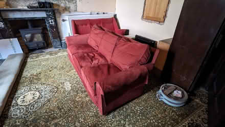 Photo of free Large 3 seater sofa (Linton, ROSS-ON-WYE) #1