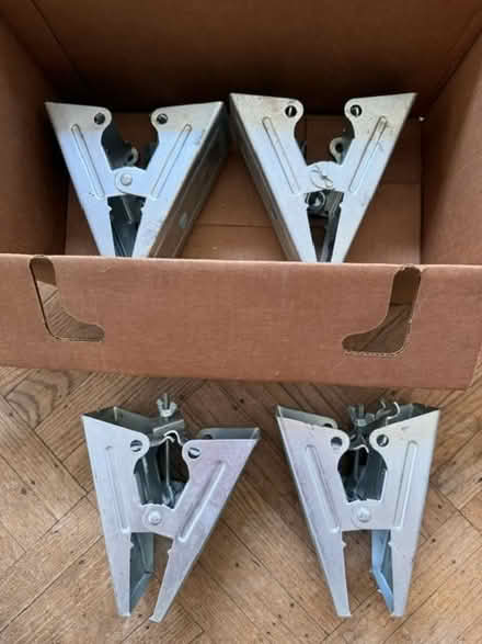 Photo of free Sawhorse Brackets- 2 std. & 4 large (Fair Haven) #3
