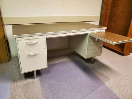 Photo of free Steel desk (South Bellevue) #1