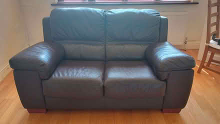 Photo of free Leather 2-seater sofa (Iver SL0) #1