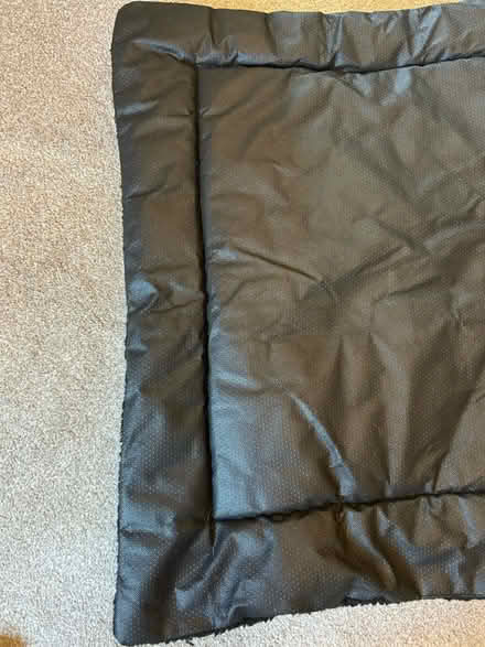 Photo of free Dog mat - black fleece 120x76 (Grindleton BB7) #2