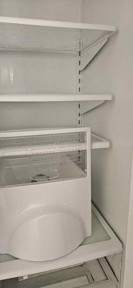 Photo of free Whirlpool American style fridge freezer shelves etc (Millthorpe S18) #3