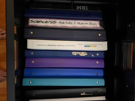 Photo of free 3 ring binders (Glenview) #2