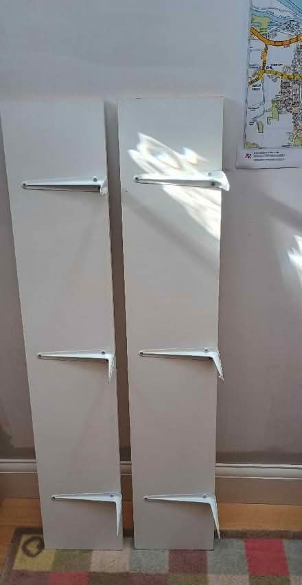 Photo of free Pair of shelves with brackets (Clewer Green SL4) #1