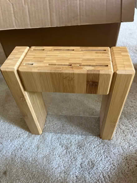 Photo of free Wood Knife Block (South Keys) #1