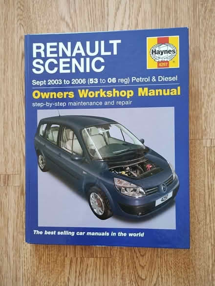 Photo of free Renault scenic workshop manual. (Ramsgate CT11) #1