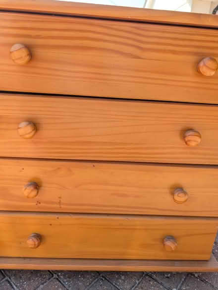 Photo of free pine cabinet and drawers (SS11 8AJ) #1