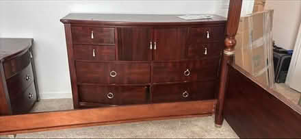 Photo of free Wooden canopy bedroom suite (Elizabeth) #3