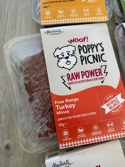 Photo of free 5 x 450g Poppy’s Picnic dog food (Harold Hill RM3) #2