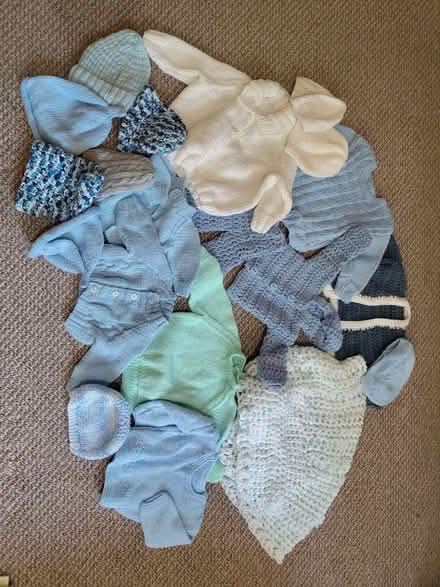 Photo of free Hand knitted baby clothes (Hulme M15) #1