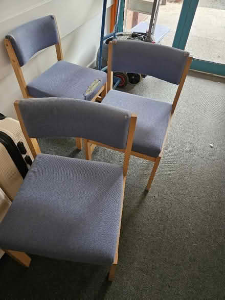 Photo of free Blue Chairs (Airedale WF10) #2