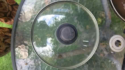 Photo of free Saucepan lid ~9.5''/ 24.5cm diameter (Northcote Road SW11) #1