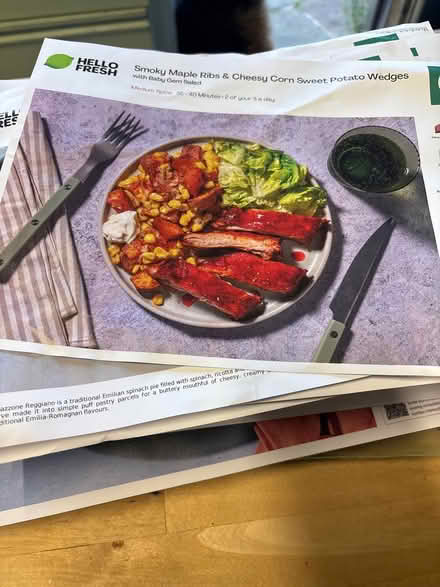 Photo of free Hello Fresh Recipe cards - lots (Halton LA2) #1