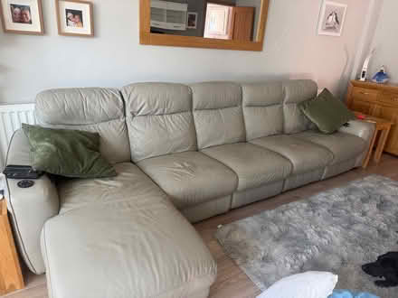 Photo of free Leather sofa 5seats (PO11 9SS) #1