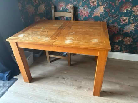 Photo of free Oak Table Extending 4-6 Seater (Melbourn Royston SG8) #1