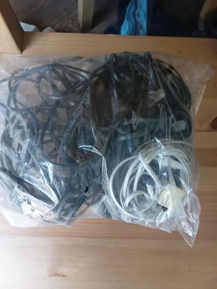 Photo of free Bag of telephone cables (RJ45) and connectors (Bedminster Down BS13) #1