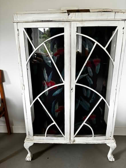 Photo of free Antique Display cabinet (Glenageary) #1