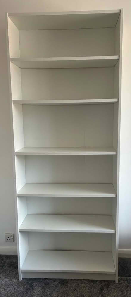 Photo of free Tall White Bookcase (Potters Bar EN6) #1