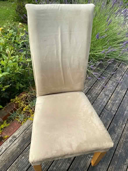 Photo of free Dining table and six chairs (Leyland. PR25) #1