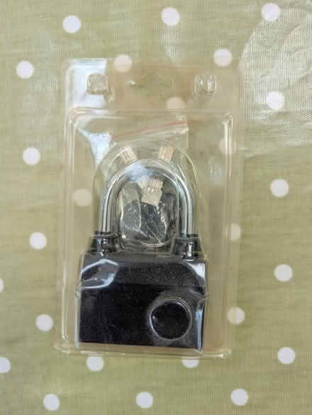 Photo of free Alarmed padlock (Oxford OX3) #3