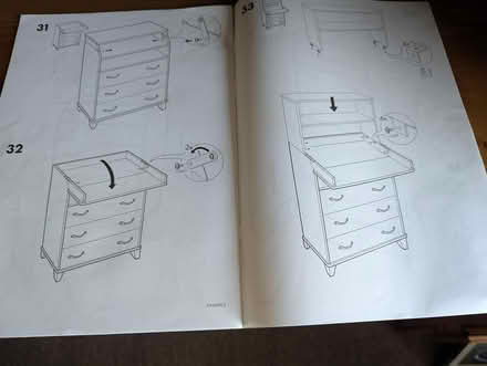 Photo of free IKEA Diktad drawer/changing unit (London E11) #3
