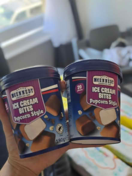 Photo of free Two tubs of ice cream bits (SW19 Wimbledon) #1