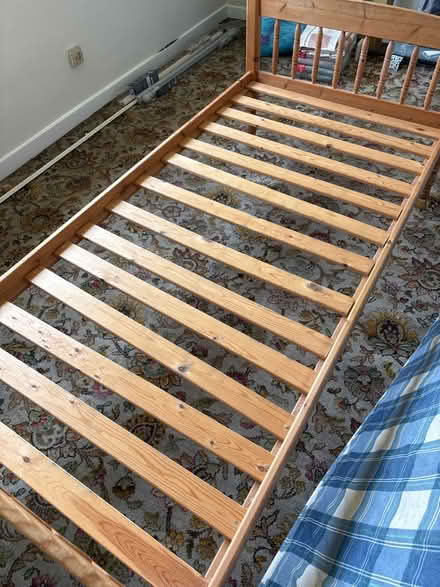 Photo of free Single bed and mattress (Paisley PA1) #4