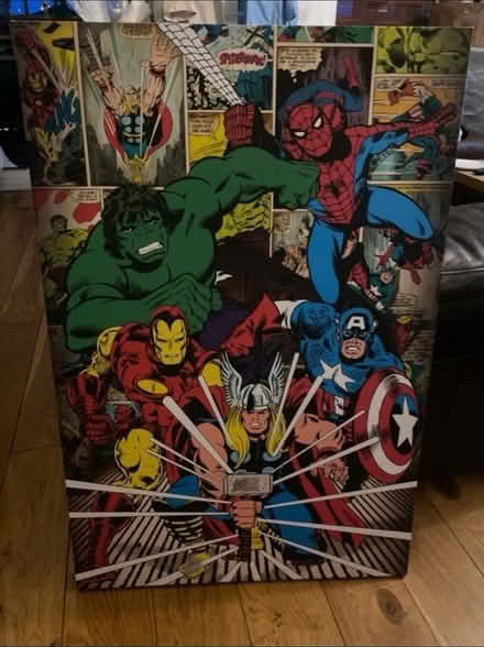 Photo of free Large Marvel Canvas (Cheshunt En8) #1